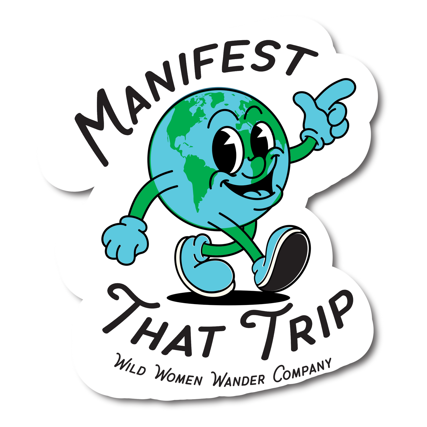 Sticker - Manifest That Trip