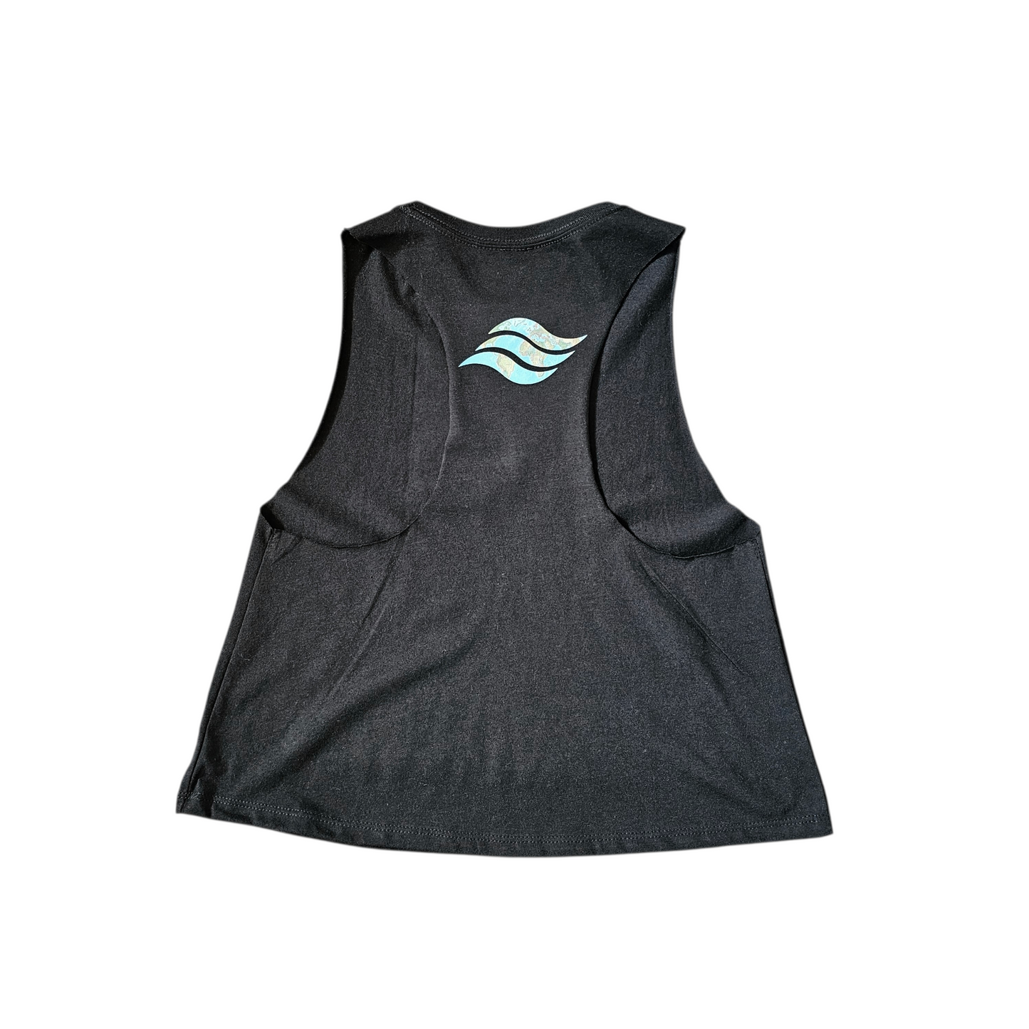 Winter Blues - Cropped Tank