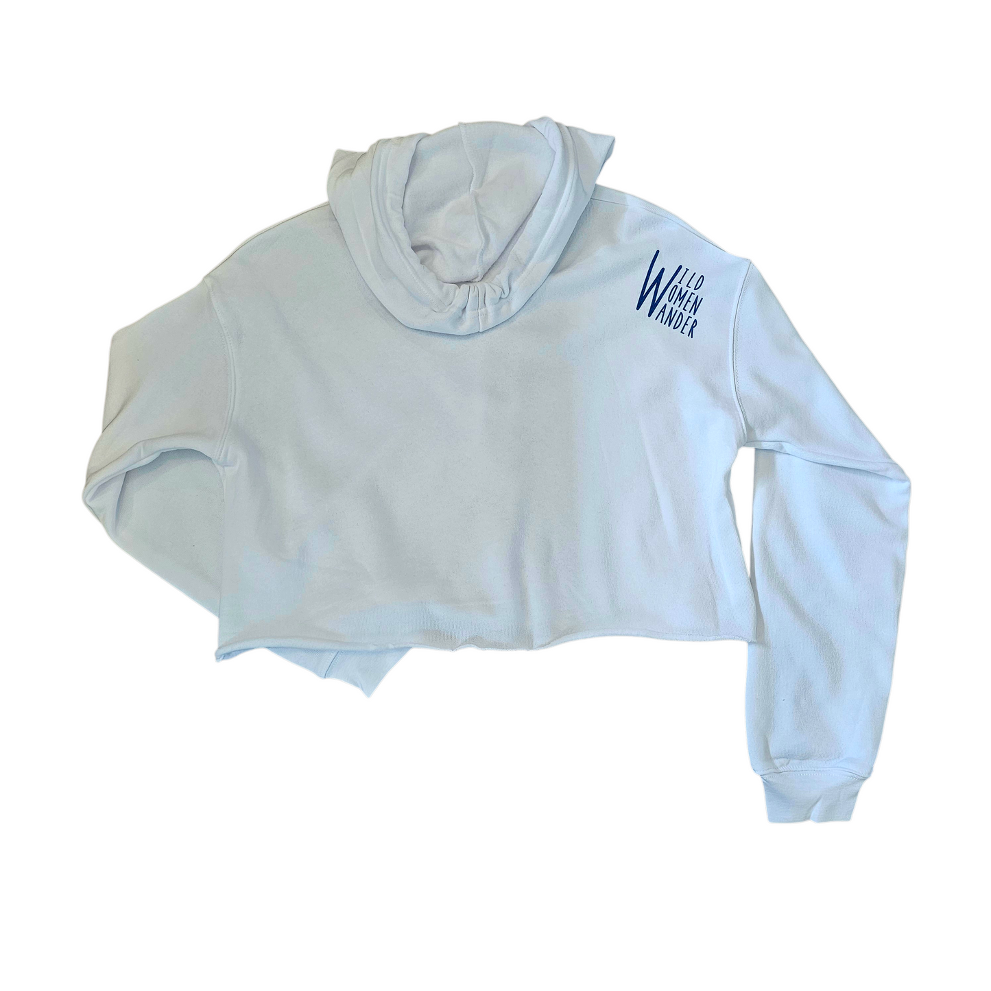 Winter Blues - Cropped Hoodie