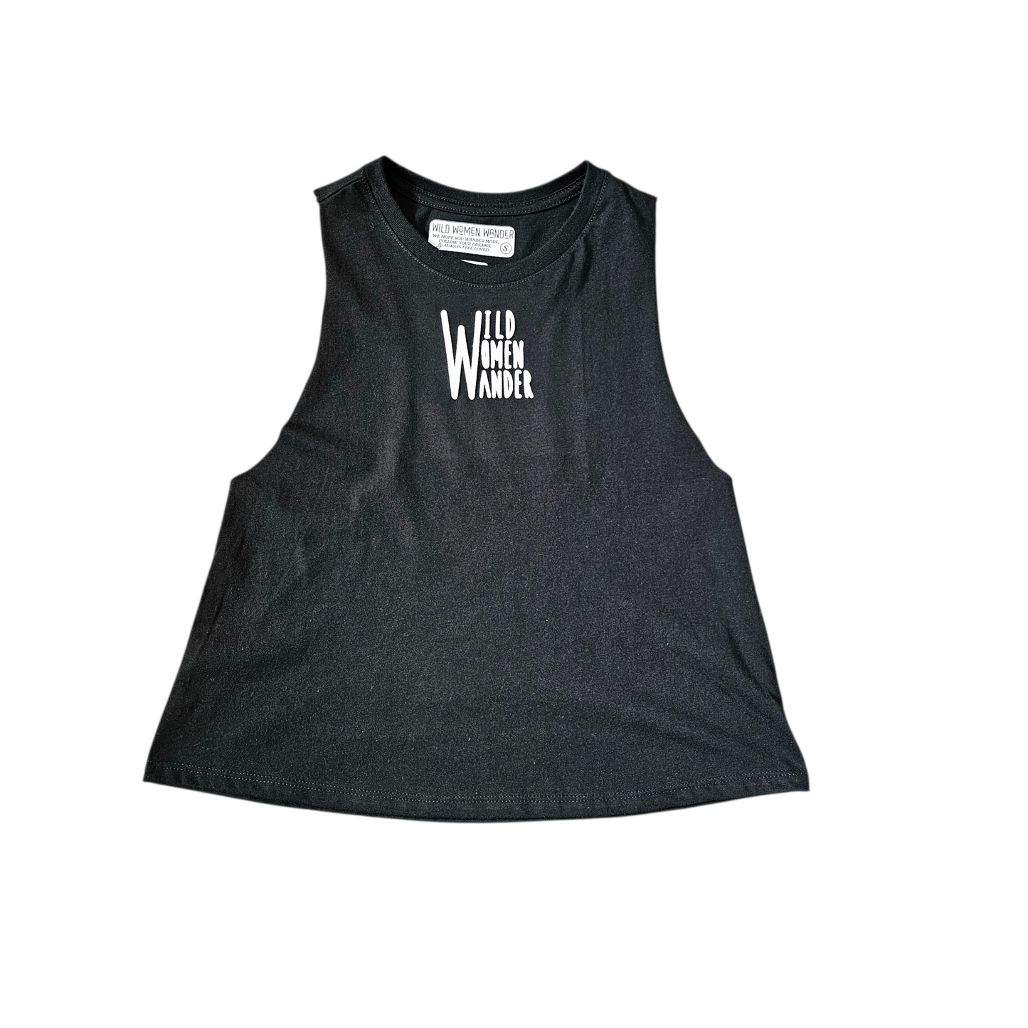 Winter Blues - Cropped Tank