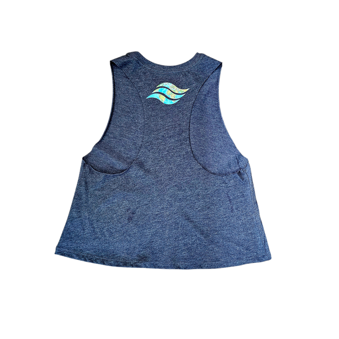 Winter Blues - Cropped Tank