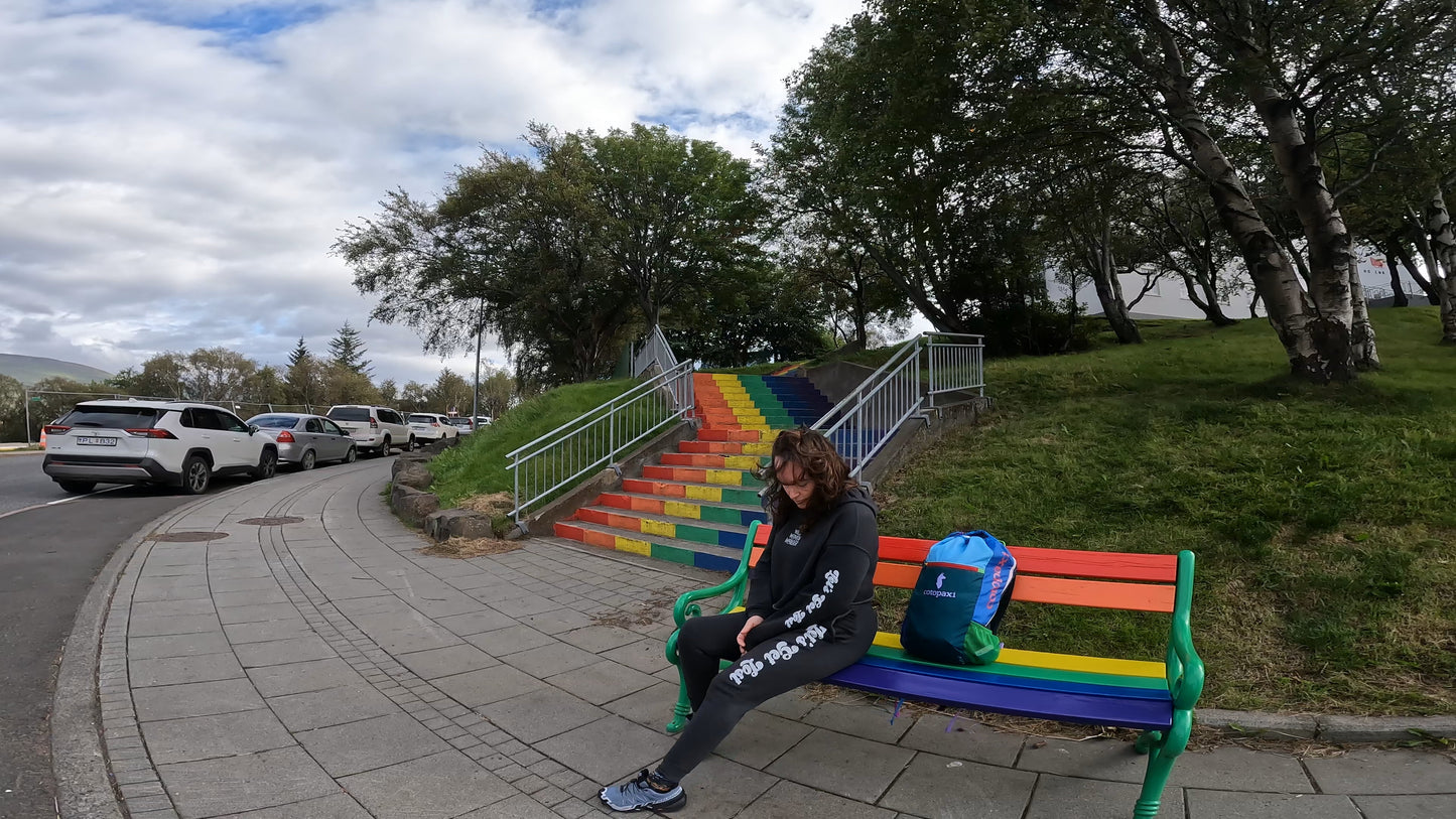 Let's Get Lost Cropped Hoodie